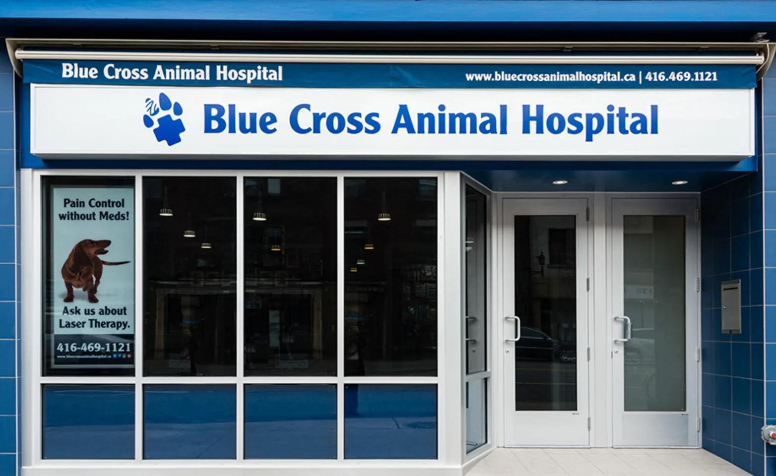 Exterior Photo of Blue Cross Animal Hospital